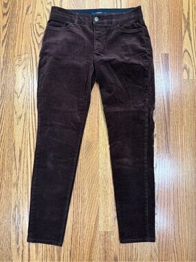 Chaps Chocolate Brown Corduroy Pants (4)